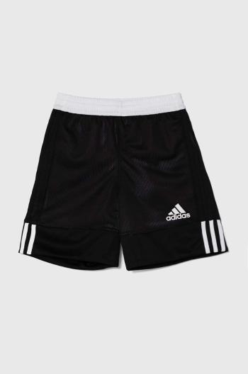 Dětské kraťasy adidas Originals 3G SPEE REV SHR černá barva, hladké, nastavitelný pas, DX6379