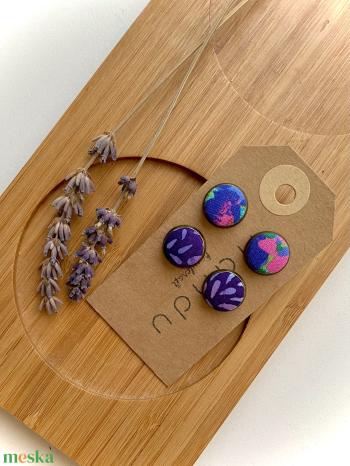 Duó #4 - 2 pár bedugós pötty fülbevaló szettben