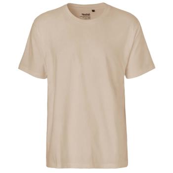 Neutral Pánské tričko Classic z organické Fairtrade bavlny - Písková | XXXL