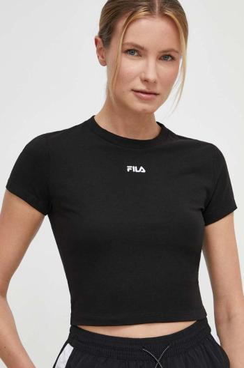 Fila top Latina női, fekete, FAW0744