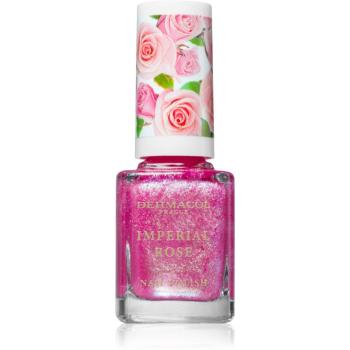 Dermacol Imperial Rose lak na nehty třpytivý odstín 03 11 ml