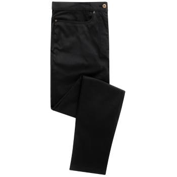 Premier Workwear Pánské kalhoty Chino Performance - Černá | 40/34