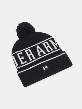 Under Armour M Halftime Pom Beanie Čepice Černá