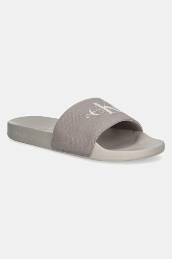 Pantofle Calvin Klein Jeans SLIDE MONOGRAM pánské, YM0YM01271