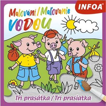 Malování/Maľovanie vodou Tři prasátka/Tri prasiatka (8594184924204)