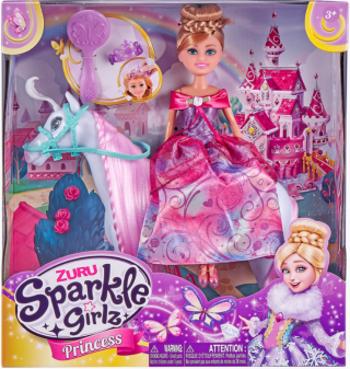 Princezna Sparkle Girlz s koněm