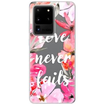 iSaprio Love Never Fails pro Samsung Galaxy S20 Ultra (lonev-TPU2_S20U)