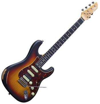 Eko guitars Aire Relic Sunburst Elektrická kytara