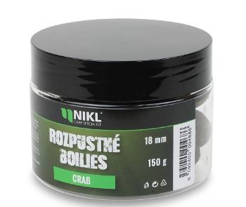 Nikl rozpustné boilies crab 150 g - 18 mm