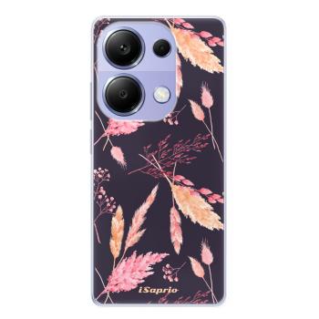 Odolné silikonové pouzdro iSaprio - Herbal Pattern - Xiaomi Redmi Note 13 Pro