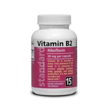 Vitamín B2 - Riboflavin 20 mg, 100 kapslí  (23753)