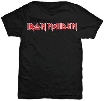 Iron Maiden Tričko Logo Unisex Black L