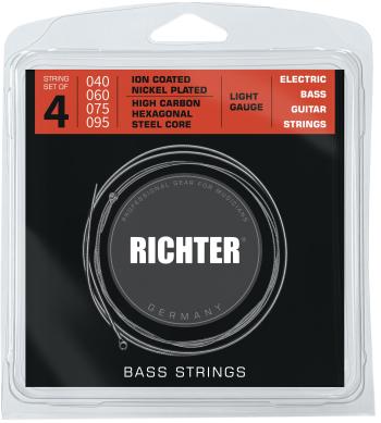 Richter Electric Bass Strings Ion Coated, Light 40-95