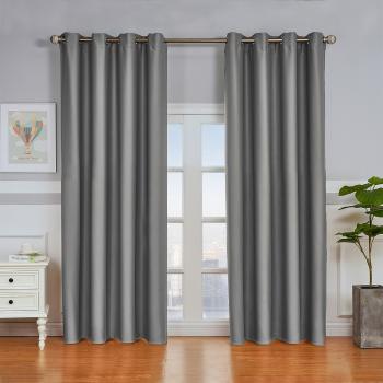 4Home Cairo sötétítő függöny szürke, 150 x 250 cm, szürke