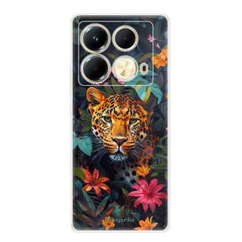 Odolné silikonové pouzdro iSaprio - Flower Jaguar - Infinix Note 40