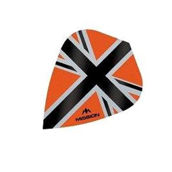 Mission Letky Alliance-X Union Jack - Orange / Black F3115 (289322)