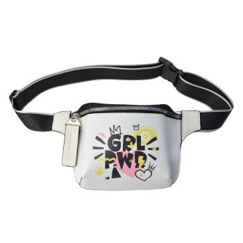 Bílo černá ledvinka Girl Power MLBAG0358