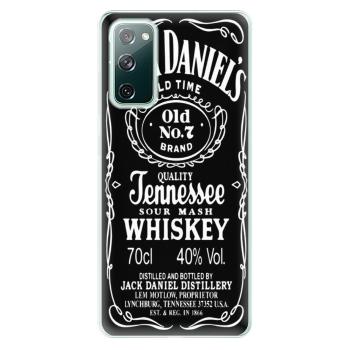 Odolné silikonové pouzdro iSaprio - Jack Daniels - Samsung Galaxy S20 FE