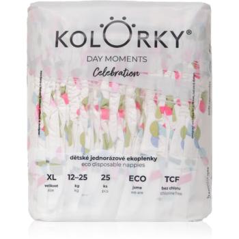 Kolorky DAY Moments Celebration jednorázové EKO pleny Size XL 12-25 kg 25 ks