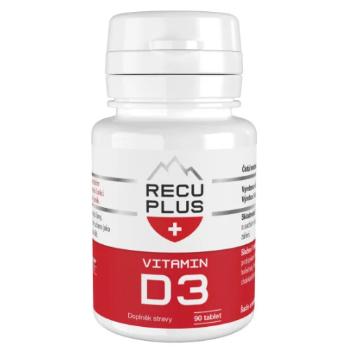 RECUPLUS Vitamín D3, 90 tablet