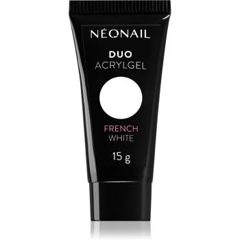 NEONAIL Duo Acrylgel French White gel pro modeláž nehtů 15 g