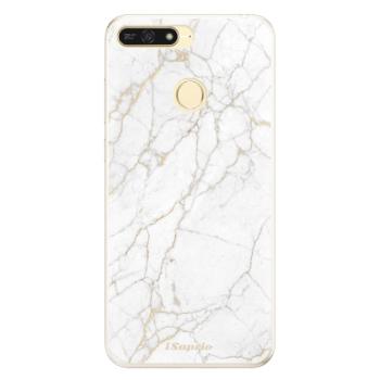 Silikonové pouzdro iSaprio - GoldMarble 13 - Huawei Honor 7A