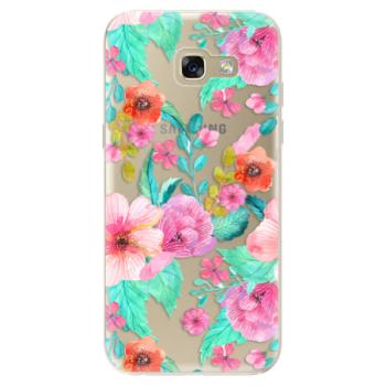 Odolné silikonové pouzdro iSaprio - Flower Pattern 01 - Samsung Galaxy A5 2017