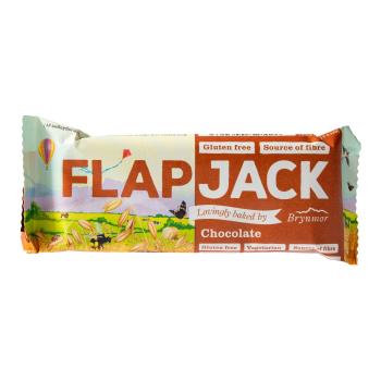 Wholebake Flapjack ovesný bezlepkový poleva s čokoládovou příchutí 80 g