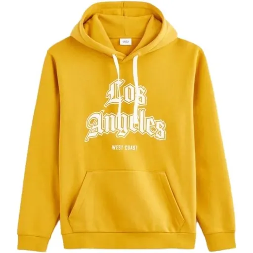 CELIO FECAGO Pánská mikina, žlutá, velikost