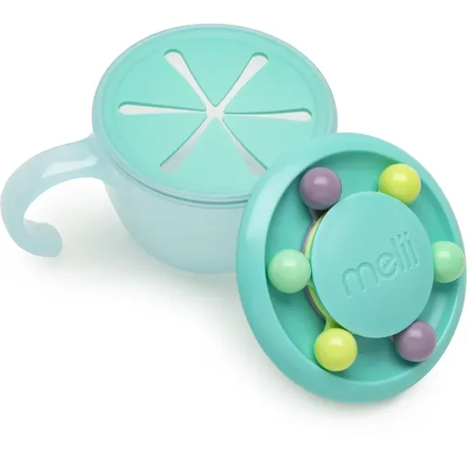 Melii Abacus Snack Container miska na svačinku Blue 200 ml