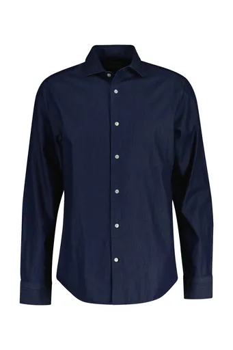 KOŠILE GANT REG INDIGO TWILL SHIRT DARK INDIGO