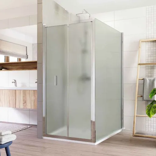 Mereo Sprchový kout, Lima, obdélník, zalamovací, 100x120 cm, chrom ALU, sklo Point CK87132K