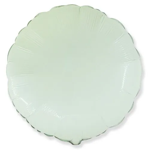 Balón foliový 45 cm Kulatý bílý - Flexmetal