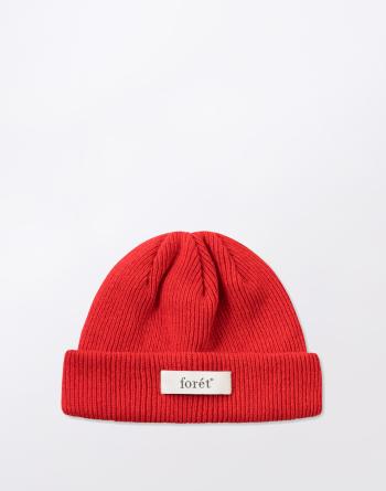 Forét Relax Rib Beanie RED