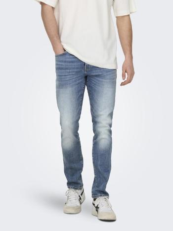 ONLY & SONS Loom Jeans Modrá