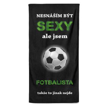 Osuška Sexy fotbalista (Velikost osušky: 100x170cm)