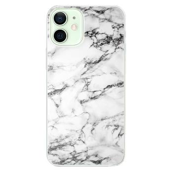 Odolné silikonové pouzdro iSaprio - White Marble 01 - iPhone 12 mini