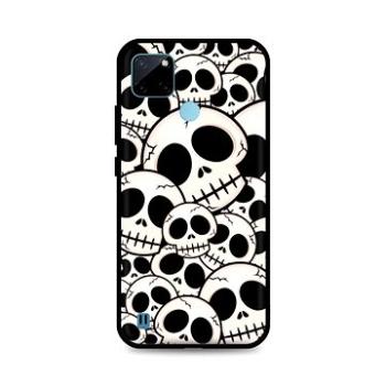 TopQ Kryt LUXURY Realme C21Y pevný Skulls 69741 (Sun-69741)