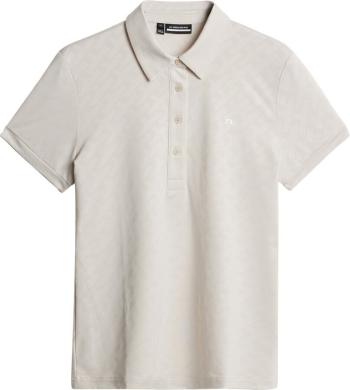 J.Lindeberg Alaya Jacquard Moonbeam M Polo košile