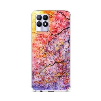 TopQ Kryt Realme 8i silikon Abstract Tree 69827 (Sun-69827)