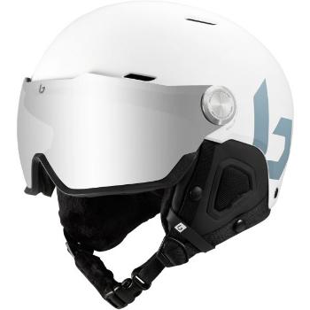 Bolle MIGHT VISOR (55 - 59) CM Lyžařská helma se štítem, bílá, velikost