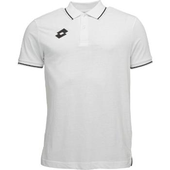 Lotto ELITE POLO SHIRT Pánské polo tričko, bílá, velikost