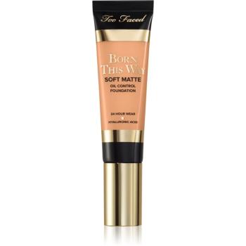 Too Faced Born This Way Soft Matte Foundation mattító make-up árnyalat Warm Nude 30 ml