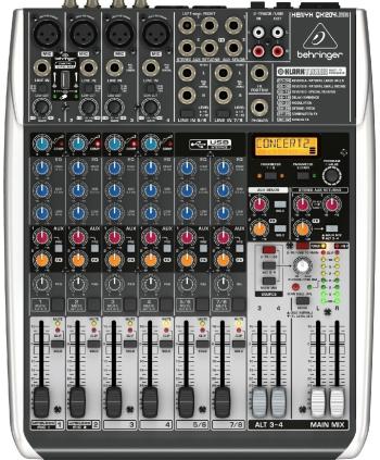 Behringer XENYX QX1204 USB Analogový mixpult