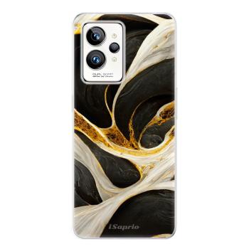 Odolné silikonové pouzdro iSaprio - Black and Gold - Realme GT 2 Pro