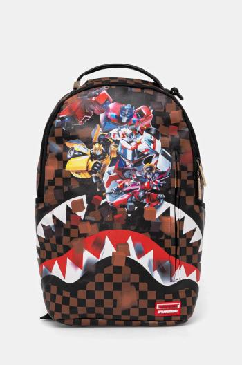 Batoh Sprayground hnědá barva, velký, vzorovaný, 910B6414NSZ