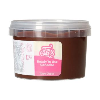 Cakesupplies Tmavá poleva Ganache - Tmavá čokoláda 260 g