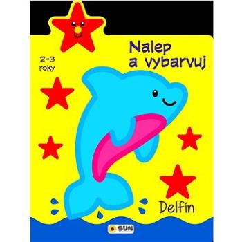 Nalep a vybarvuj Delfín: 2 - 3 roky (8592257007809)