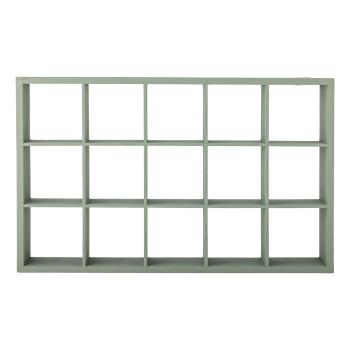 Világoszöld többszintes jegenyefenyő fali polc 67 cm Preston – Bloomingville