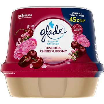 GLADE vonný gel do koupelny - Luscious Cherry